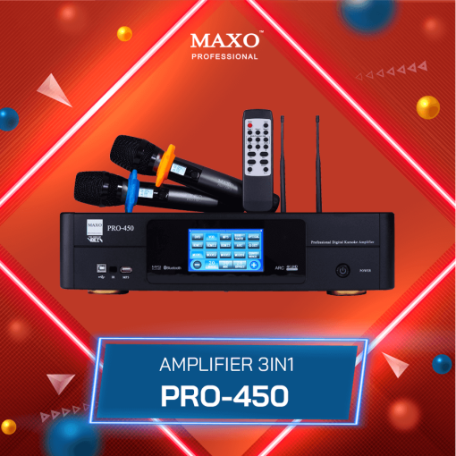 AMPLIFIER 3IN1 PRO-450 - Ảnh 2