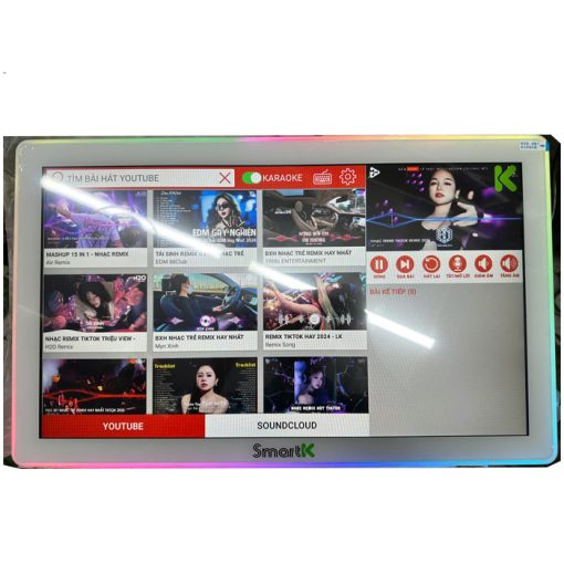 Màn  hình liền đầu 22″ SmartK  Viền LED (3 trong 1) – ổ 4TB – mẫu mới 2025 - Ảnh 3