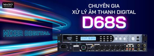 Chuyên Gia Xử Lý Âm Thanh Digital – Vang Số D68S - Ảnh 4