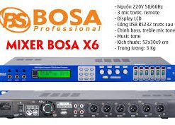 VANG SỐ BOSA X6 PLUS
