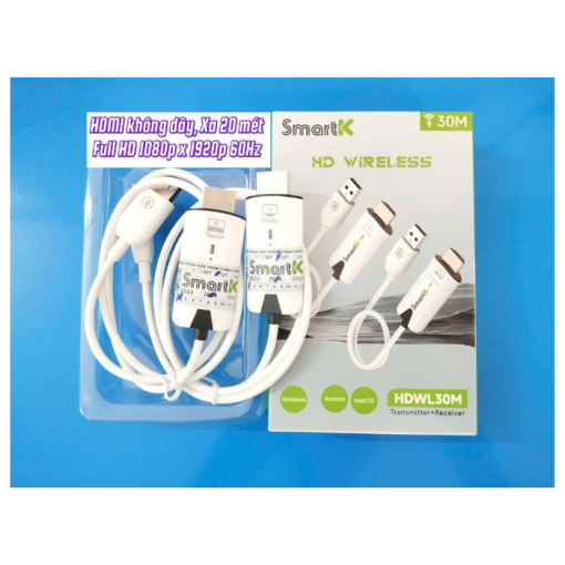 Bộ HDMI không dây cao cấp SmartK Phát 1 tivi - Ảnh 6