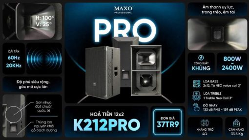 Loa Hỏa Tiễn K212PRO - Ảnh 3