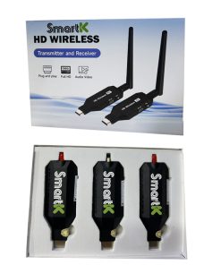 Bộ HDMI không dây cao cấp SmartK 1 phát ra 2 tivi