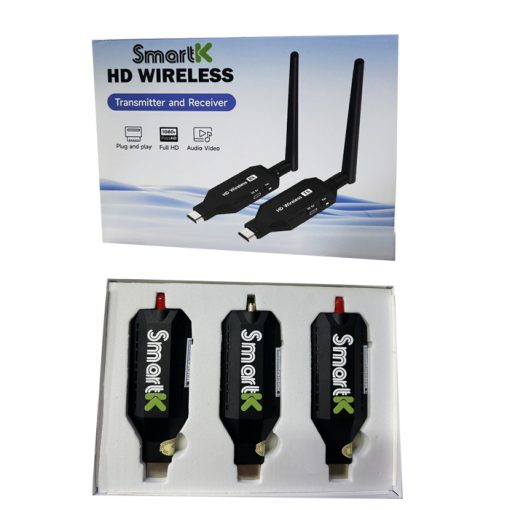 Bộ HDMI không dây cao cấp SmartK 1 phát ra 2 tivi