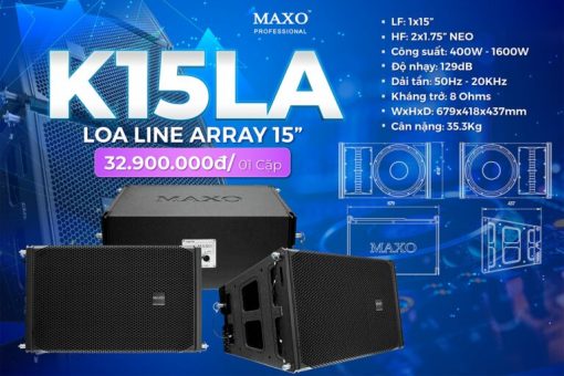 Loa Line Array 40 Đơn K15LA - Ảnh 7