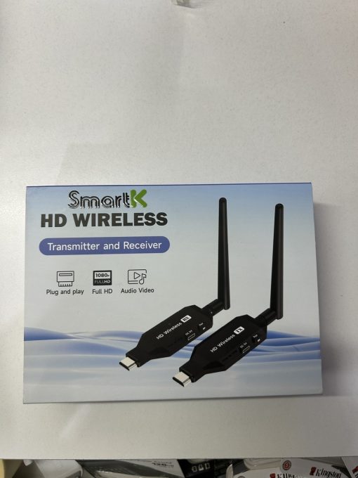 Bộ HDMI không dây cao cấp SmartK 1 phát ra 2 tivi - Ảnh 5