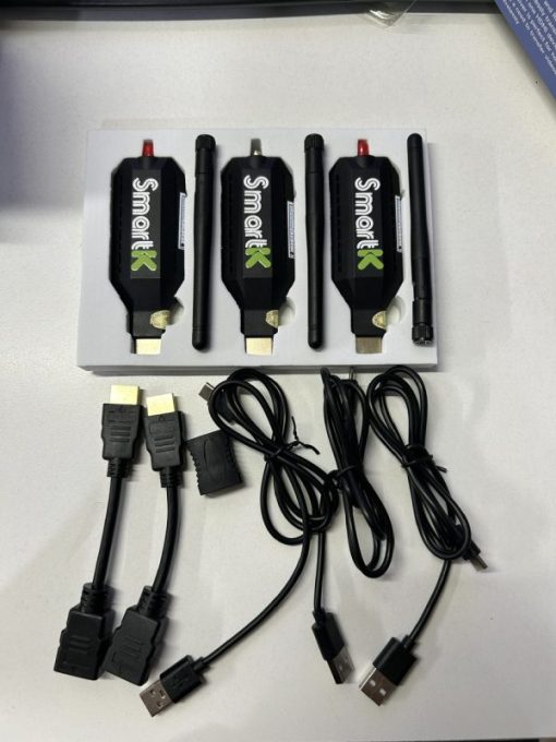Bộ HDMI không dây cao cấp SmartK 1 phát ra 2 tivi - Ảnh 6