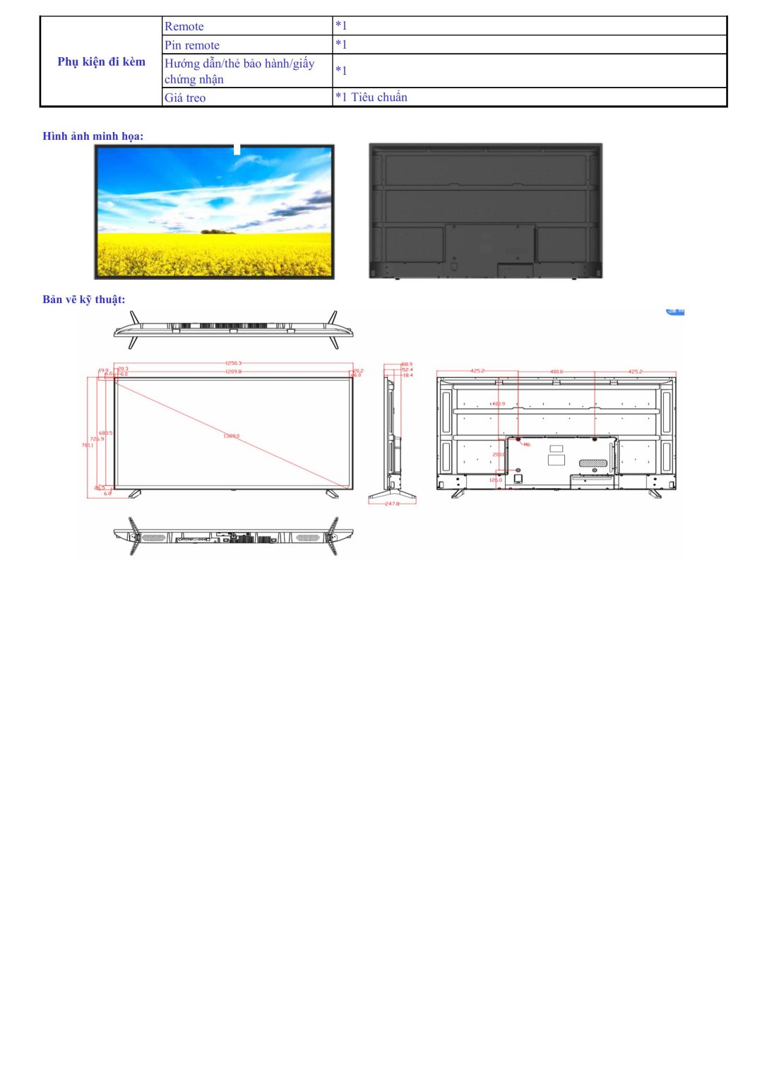 Tivi 55 inch Woolpad 55D3 Smart tivi có bluetooth và tìm kiếm giọng nói 0978308345 - Ảnh 2
