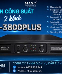 MX-3800PLUS MAIN POWER MAXO ( 0978 308 345)